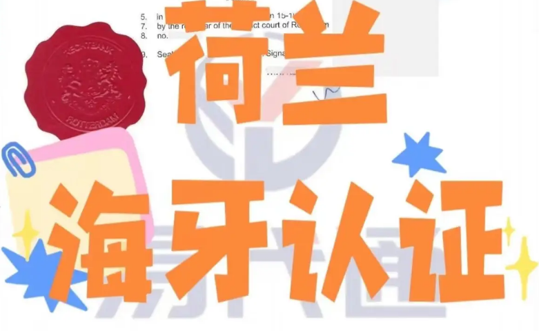 荷兰海牙认证服务全解析：流程、代办