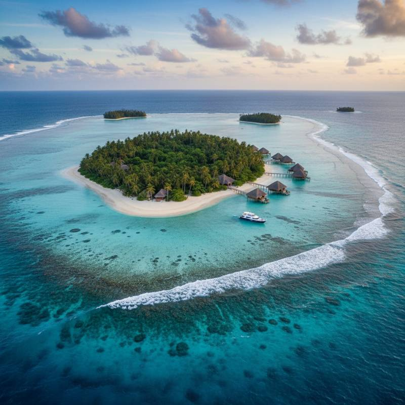 Offshore island paradise